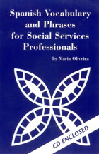 Graphic: Spanish for Social Services on CD