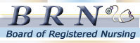 Board of Registered Nursing Continuing Education Logo